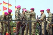Wakil Panglima TNI dan Sejumlah Pejabat Negara Terima Warga Kehormatan dan Brevet Korps Marinir