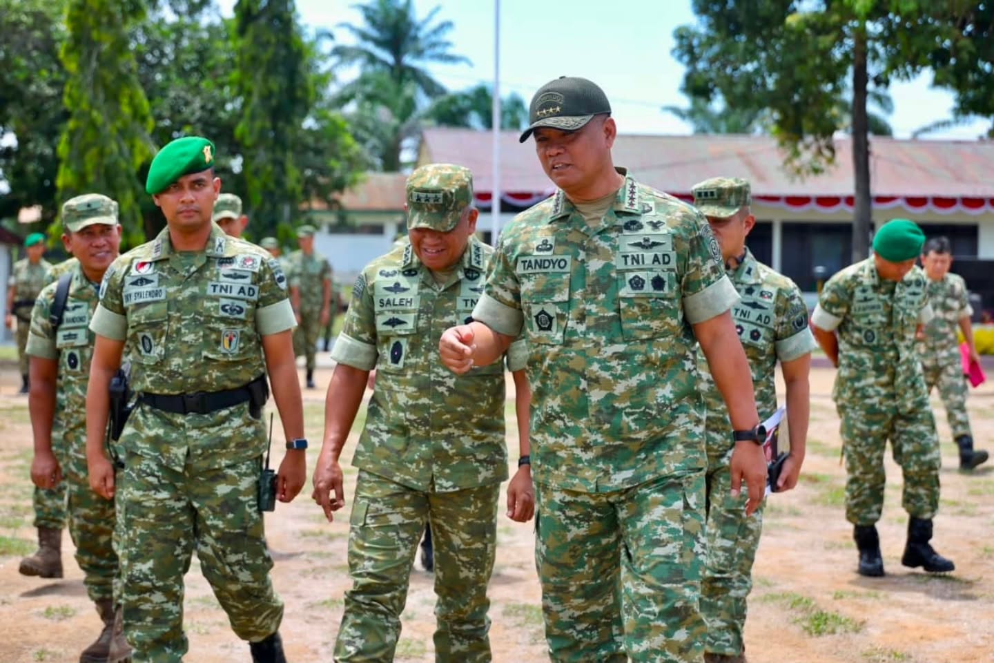 Wapang TNI Tinjau Kesiapan Yonif TP di Sumatera Utara Wapang TNI Tinjau Kesiapan Yonif TP di Sumatera Utara