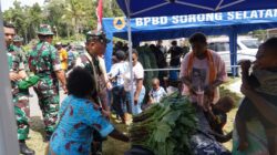 UMKM Persit KCK Cabang XVI Ramaikan Penutupan TMMD Ke-129, Hasil Kebun Mama-Mama Sesor Jadi Produk Unggulan