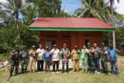 Danrem 181/PVT Bersama Forkopimda Tinjau Hasil TMMD Ke-129, Pastikan Pembangunan di Kampung Sesor Berikan Manfaat Nyata