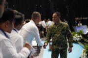 Panglima TNI Hadiri  Peluncurkan Motor Listrik Nasional oleh Presiden RI