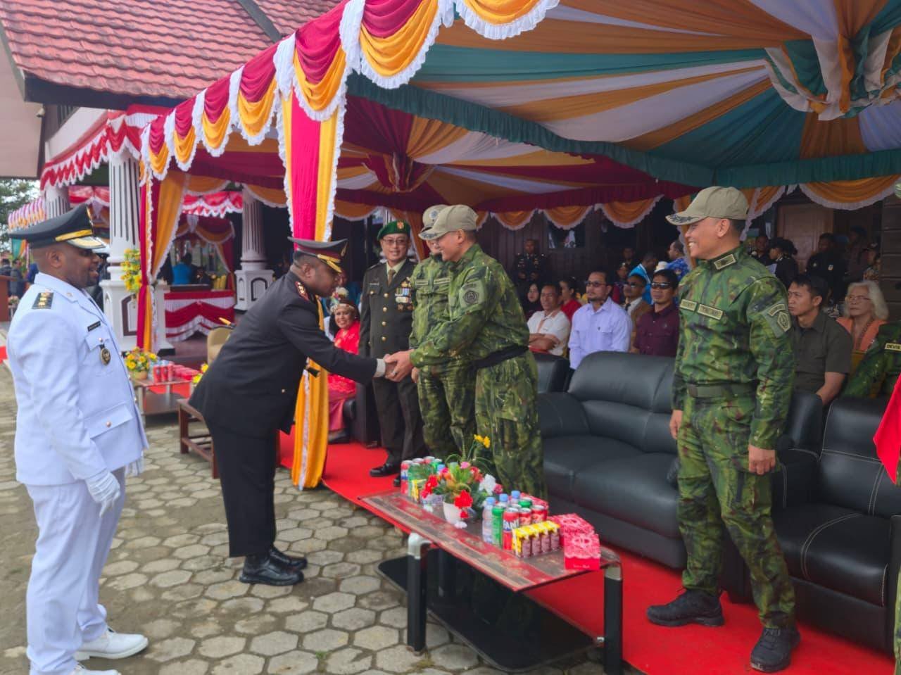 Pegunungan Bintang Gelar Upacara HUT ke-81 RI, 600 Peserta Ikuti Pengibaran di Oksibil