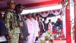 Kodim 1714/Puncak Jaya, Polri dan Pemda Sinergitas Kawal Penuh Upacara HUT RI Ke-81 di Puncak Jaya