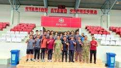 Letjen TNI Richard Tampubolon Tinjau Atlet Pelatnas Taekwondo Indonesia di Markas Kopassus