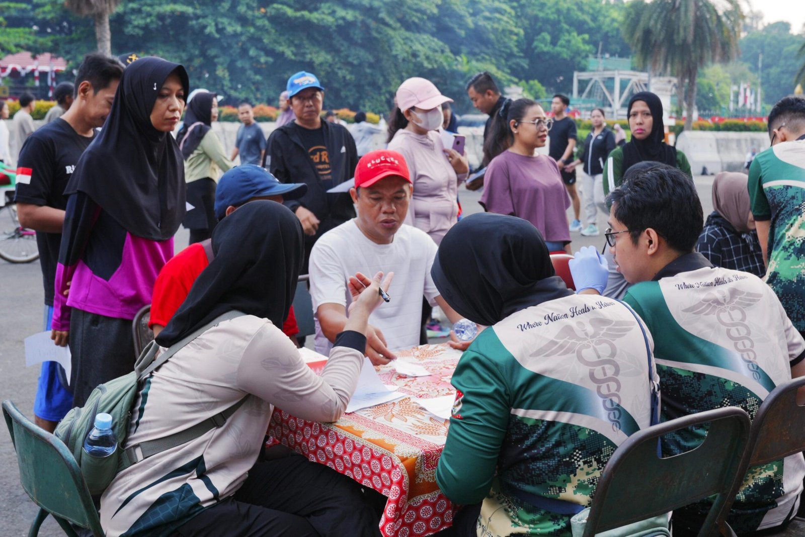 TNI Gelar Pemeriksaan Kesehatan Gratis Sambut HUT ke-81 TNI Gelar Pemeriksaan Kesehatan Gratis Sambut HUT ke-81