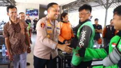 Dukungan Ojek Online dalam Gerakan Jogo Gresik