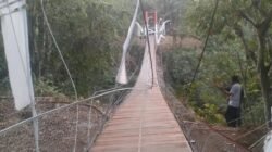 Insiden di Peresmian Jembatan Pongpet Pangandaran