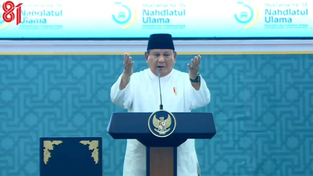 Prabowo Resmi Menjadi Anggota Seumur Hidup Nahdlatul Ulama