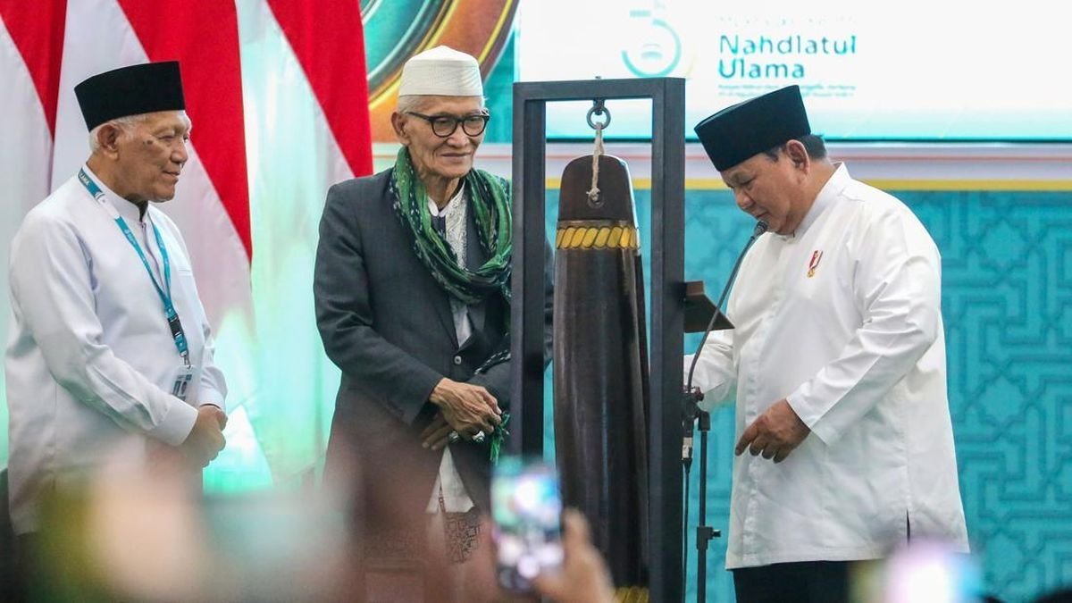 Pengucapan Selamat Prabowo kepada Pimpinan Baru Nahdlatul Ulama Pengucapan Selamat Prabowo kepada Pimpinan Baru Nahdlatul Ulama