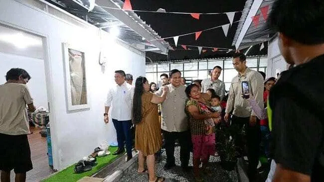 Dukungan Prabowo untuk Warga Relokasi di Senen, Jakarta
