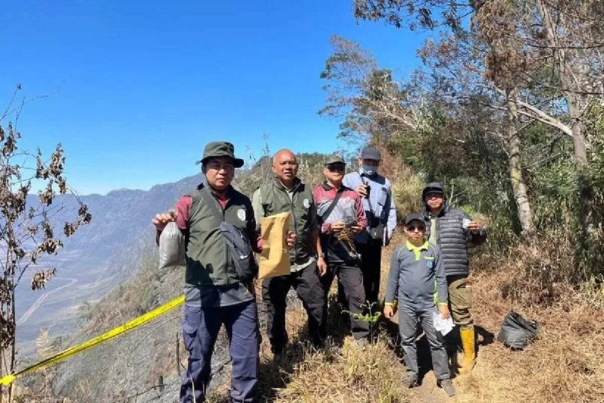 Investigasi Kebakaran Hutan dan Lahan di Gunung Bromo