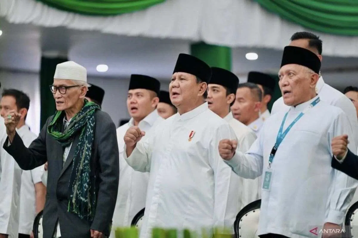 Penutupan Muktamar Nahdlatul Ulama oleh Presiden Prabowo