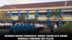 Wujudkan Generasi Berkarakter, Babinsa Tanjung Batu Berikan Manunggal Pendidikan Pada Pelajar