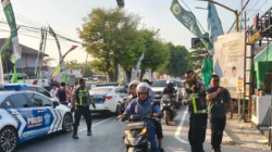 Pengamanan dan Pengaturan Lalu Lintas Jelang Muktamar ke-35 NU di Jombang