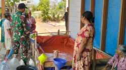 Ringankan Beban Warga Terdampak Kemarau, Kodim Bojonegoro Kembali Pasok 64.000 Liter Air Bersih ke 4 Kecamatan
