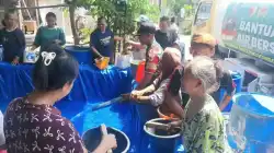 Sambut HUT TNI ke-81, Kodim Bojonegoro Pasok 13.000 Liter Air Bersih untuk Warga Dusun Kedungdowo Sumberharjo Sumberrejo