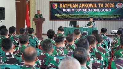 Kodim Bojonegoro Gembleng Apkowil: Pertajam Kemampuan Teritorial yang Unggul, Modern dan Humanis