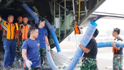 Hari Kedelapan Belas Penanganan Gempa NTT, TNI Kirim 1.054,603 Ton Bantuan