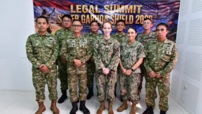 Seminar Hukum Dan Kesehatan Dalam Rangkaian Latgabma Super Garuda Shield 2026 Seminar Hukum Dan Kesehatan Dalam Rangkaian Latgabma Super Garuda Shield 2026