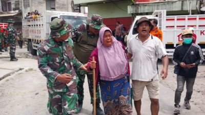 Aksi Cepat TNI Respons Meningkatnya Aktivitas Gunung Sinabung