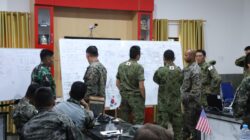 Marfor Berbagi Ilmu Jungle Operation dan Fire Support Team Pada Latgabma SGS 2026