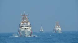 Photex Navy Force SGS 26, TNI AL dan Unsur Maritim Amerika Serikat Tampilkan Formasi Laut