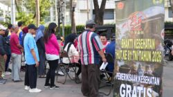 Sambut HUT ke-81 TNI, Bhakti Kesehatan TNI Layani Masyarakat di Jakarta