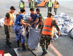 Hercules TNI AU Mendarat di Lanud Sjamsudin Noor Bawa Kekuatan Baru dari Kemhan RI, Penanganan Karhutla Kalimantan Selatan Kian Diperkuat