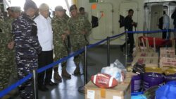 Panglima TNI Bersama Menko Polkam Lepas Satgas Terpadu Port Visit 2026