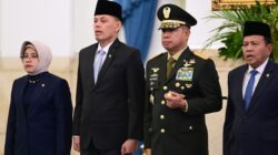 Panglima TNI Hadiri Pelantikan Menteri Keuangan RI