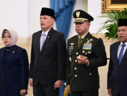 Panglima TNI Hadiri Pelantikan Menteri Keuangan RI