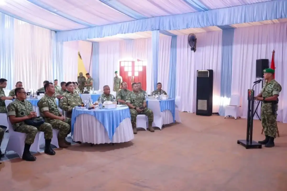 Wapang TNI Tinjau Kesiapan Yonif TP di Sumedang dan Majalengka