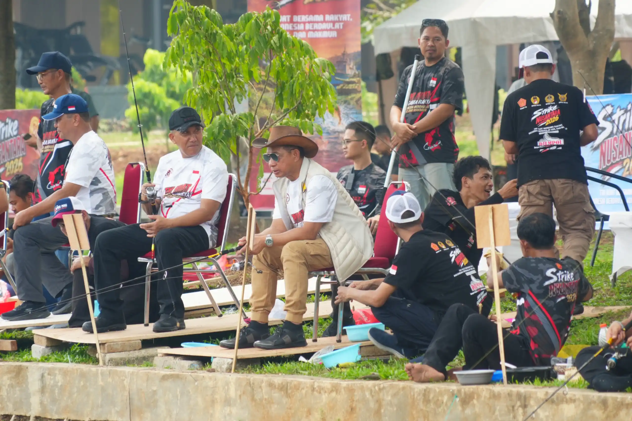 Mancing Bareng Panglima TNI, Strike Nusantara Semarakkan HUT ke 81 TNI