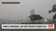 Kebakaran Hutan dan Asap Pekat di Palangka Raya