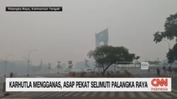 Kebakaran Hutan dan Asap Pekat di Palangka Raya
