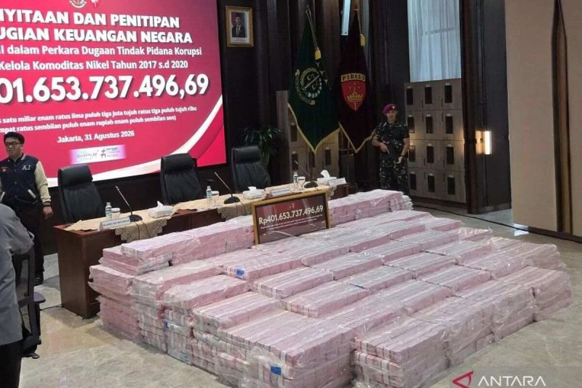 Penyitaan Rp401 Miliar dari PT CNI dalam Kasus Korupsi Nikel