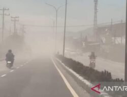 Kewaspadaan Masyarakat Berastagi Pasca Erupsi Sinabung