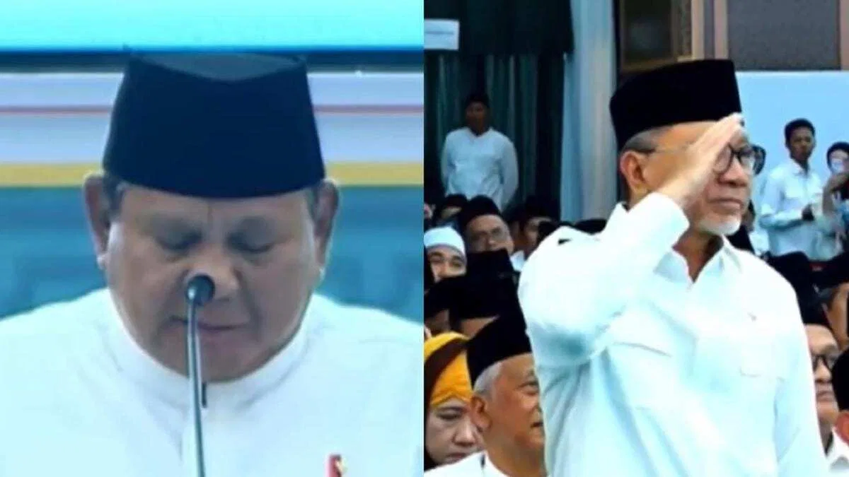 Ucapan Selamat Ulang Tahun dari Prabowo di Muktamar NU