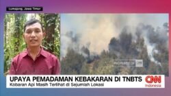 Kebakaran Hutan di Taman Nasional Bromo Tengger Semeru