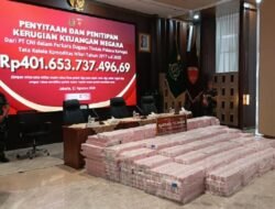 Uang Sitaan Kejagung di Kasus Korupsi Nikel