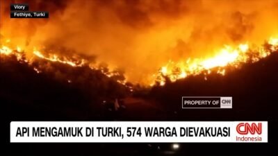Kebakaran Hebat Melanda Provinsi Mugla, Turki Kebakaran Hebat Melanda Provinsi Mugla, Turki
