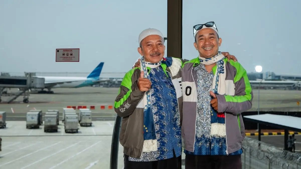 Perayaan Penghargaan untuk Mitra Driver Senior Gojek di Banten