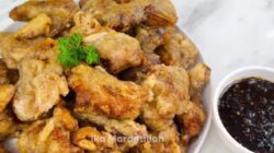 Resep Ayam Goreng Bawang Putih dengan Sambal Kecap