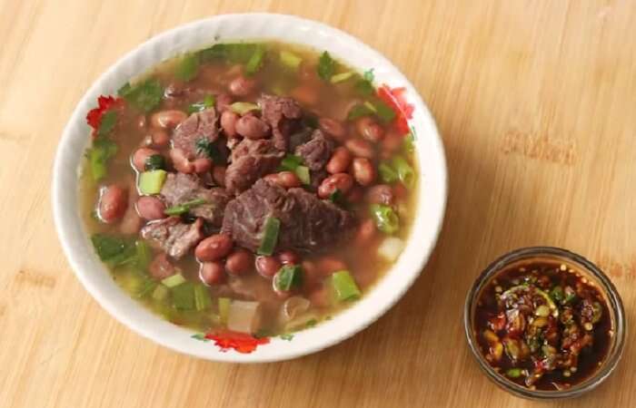 Resep Sup Daging Kacang Merah Hangat dan Lezat