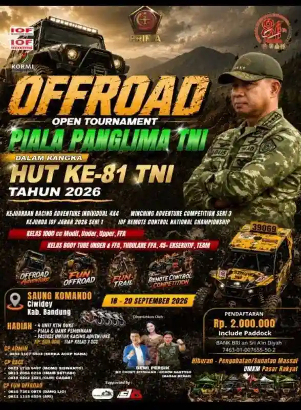 Turnamen Offroad Terbesar di Bandung: Arahkan Kendaraan Anda ke Ciwidey