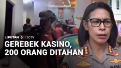 Polisi Gerebek Kasino di Batam, 200 Tersangka Ditahan