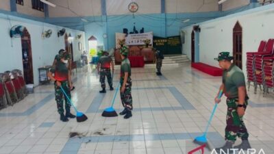 Bakti Sosial Korps Pasukan Gerak TNI AU di Bekasi