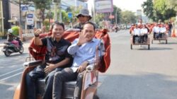 Bantuan 200 Becak Listrik untuk Pengemudi di Cirebon