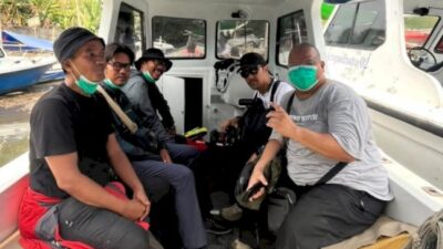 Pencarian Jurnalis yang Hilang di Selat Sunda