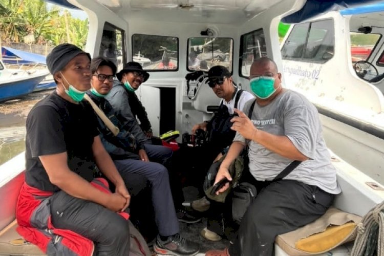 Pencarian Jurnalis yang Hilang di Selat Sunda